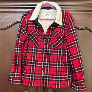 Soho Threads Sherpa-Lined Jacket-XL